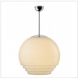 Lampa z foukaného skla